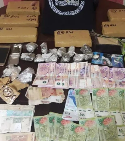 ladrillos-marihuana-droga-secuestro-policía-allanamiento-mendoza