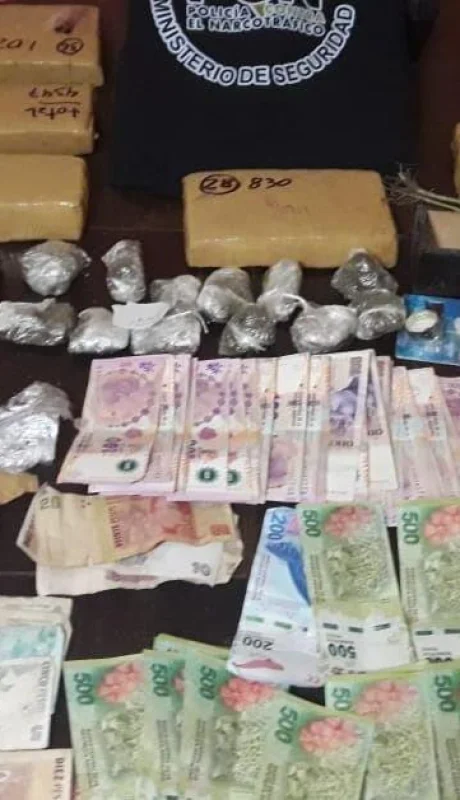 ladrillos-marihuana-droga-secuestro-policía-allanamiento-mendoza
