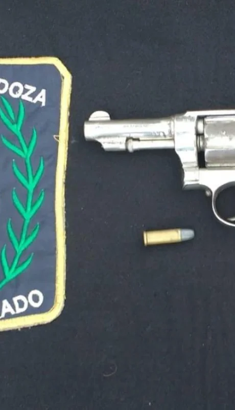 arma-detenidos-policía-toyota-hilux-revólver-mendoza