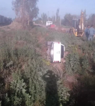camioneta-policía-mendoza-tren-accidente-policiales-