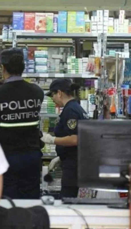 policía-robo-farmacia-mendoza-delincuentes-asalto-luján-de-cuyo