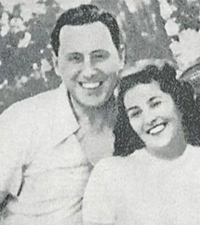 Juan-Perón-con-Maria-Cecilia-Yurbel-su-novia-en-Mendoza
