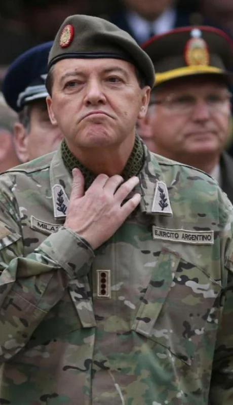 César Milani marcó su coincidencia con la vicepresidente