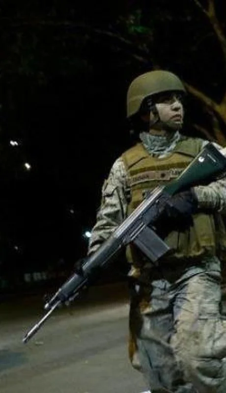 Chile-Santiago-disturbios