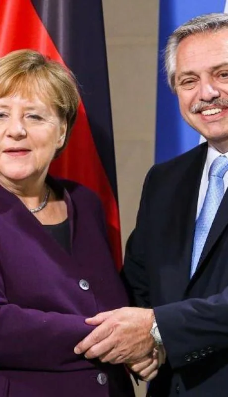 Merkel-Alberto-Fernández