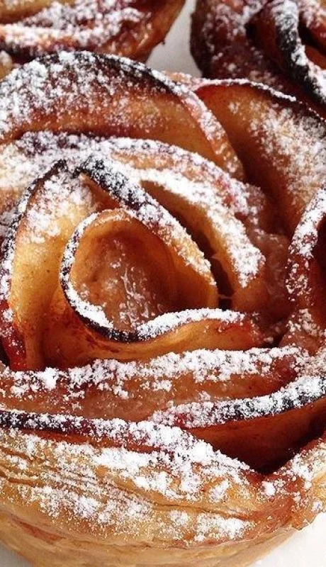 rosas-hojaldre-manzana