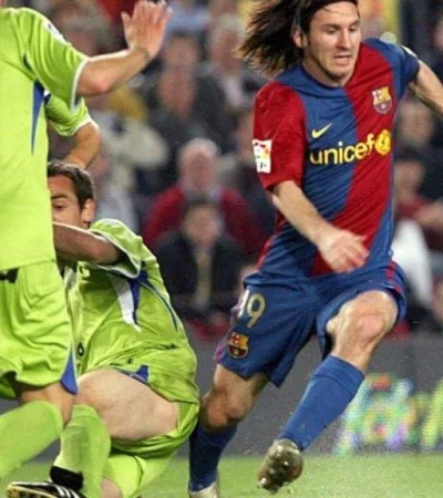 Lionel-Messi-Diego-Maradona-Getafe