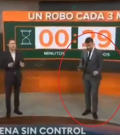 gesto-polémica-diego-leuco-tn-vivo-festejo-coronavirus