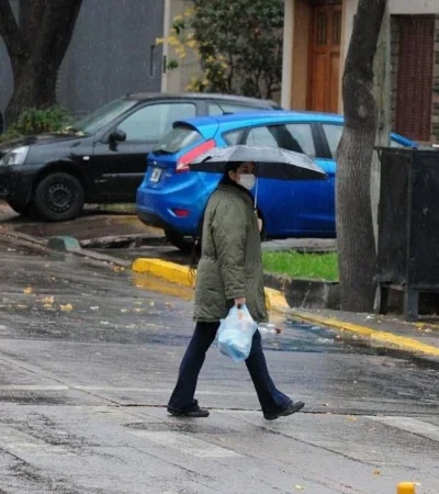 Seis provincias están bajo alerta de lluvias y tormentas hoy jueves 10 de abril.