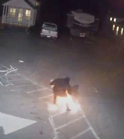 ladron-se-prende-fuego-video