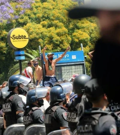 Diego-Maradona-despedida-incidentes