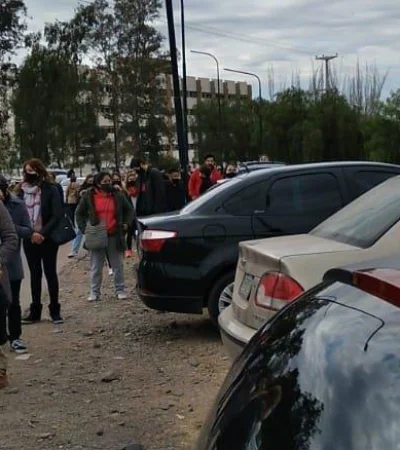 Vacunación docente 4 fila