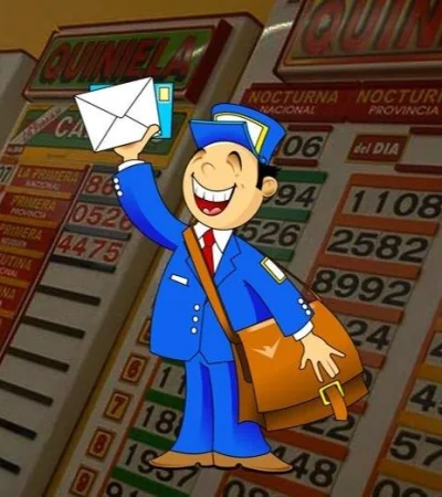 cartero-quiniela-número-suerte-tabla-trabajo