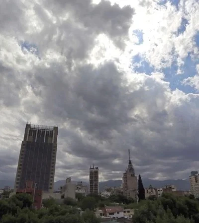 Mendoza tormenta pronostico martesAño Nuevo