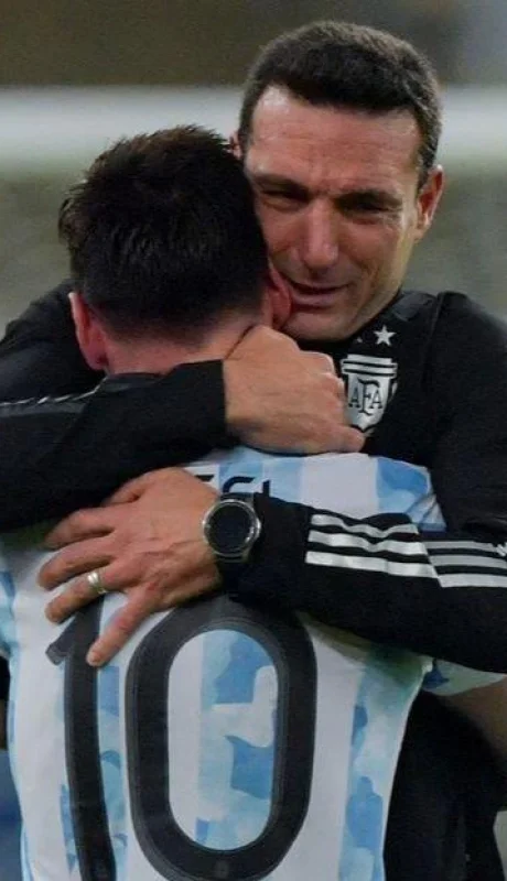 scaloni-y-messssiiii