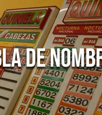 Nombres y números en la quiniela: todo lo que necesitás saber antes de apostar.