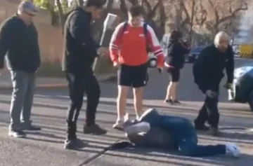 Lincharon a un hombre que había robado una bicileta