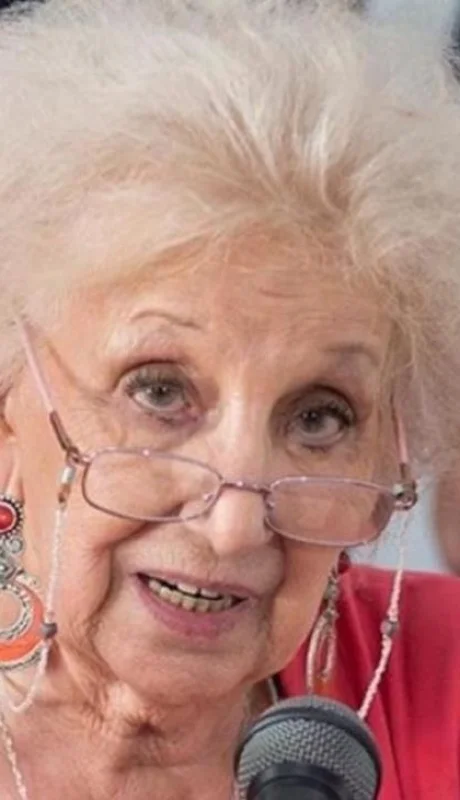 Estela de Carlotto, titular de Abuelas de Plaza de Mayo.