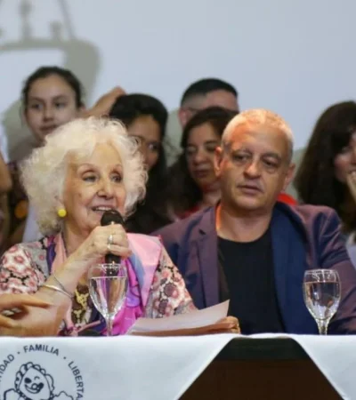 Estela de Carlotto, titular de la Asociación Abuelas de Plaza de Mayo.