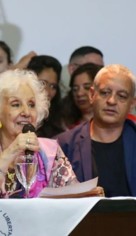 Estela de Carlotto, titular de la Asociación Abuelas de Plaza de Mayo.