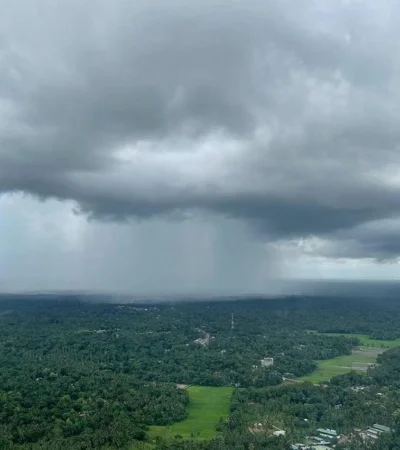 Una de las provincias más comprometidas el miércoles por la mañana en términos meteorológicos era Córdoba.