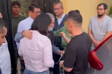 El expresidente Fujimori está en la casa de su hija Keiko