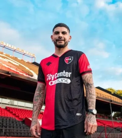 Ever Banega cuando fue presentado en Newell's. Ya se desvinculó