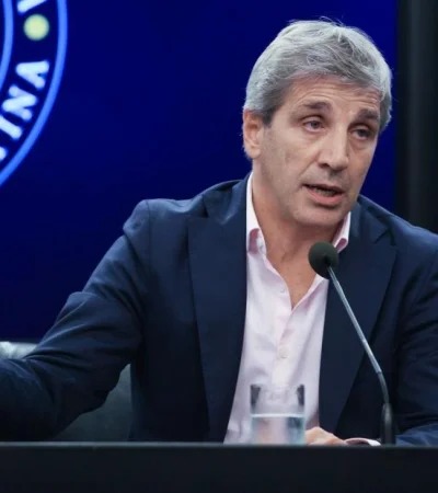 Luis Caputo, ministro de Economía.