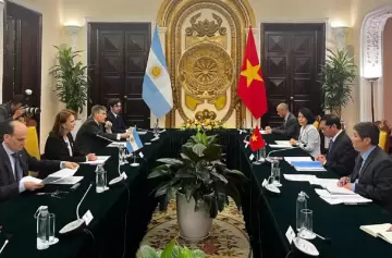 Reuniones estratégicas de la canciller Mondino en Vietnam