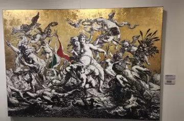 Gianfranco Ricchiardi se coronó en el 1° Salón de Arte Joven