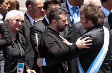 Milei analiza la posibilidad de enviar ayuda militar a Ucrania