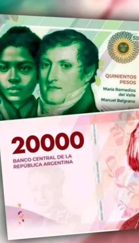 En el 2025, el Banco Central importará 540 millones de billetes de $10.000 y $20.000