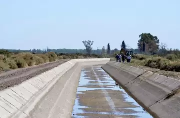 Irrigación informa corte anual de agua: etapa de obras y limpieza de cupos