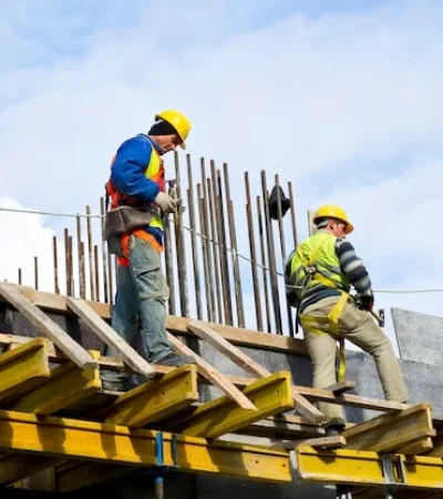 Caída del empleo registrado en la construcción