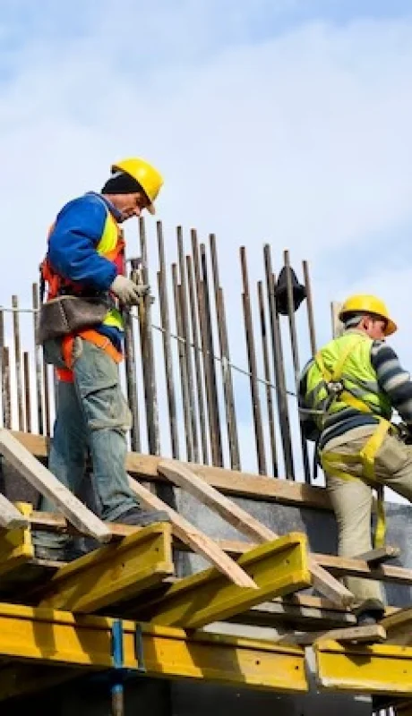 Caída del empleo registrado en la construcción