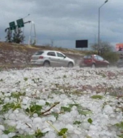En Mendoza y Córdoba se esperan para la segunda mitad de hoy lunes tormentas aisladas con posible precipitación de granizo.