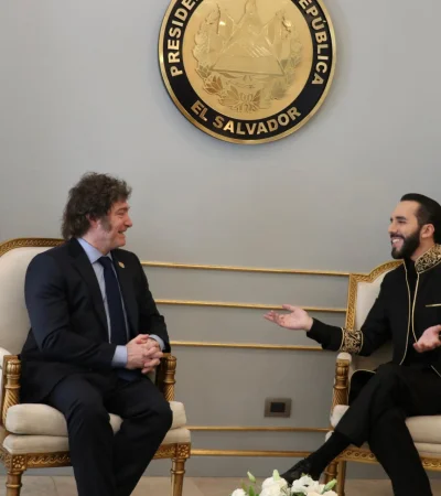 Javier Milei y Nayib Bukele