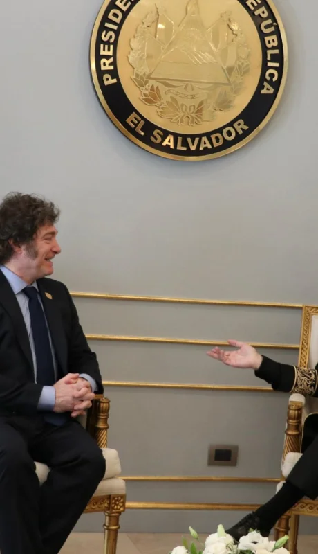 Javier Milei y Nayib Bukele