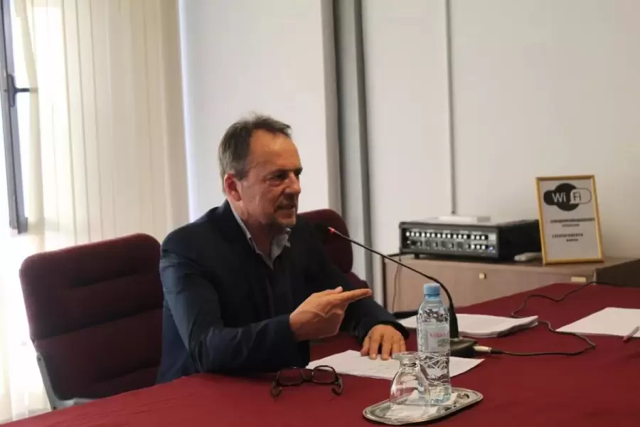 Juan Lagomarsino, quien trabaja como juez de la Cámara Primera del Trabajo de Bariloche.