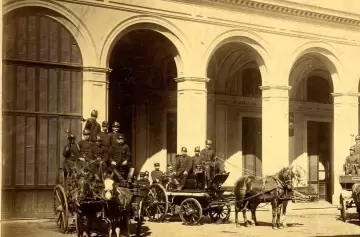 La epopeya del comandante Fossa y el primer Cuerpo de Bomberos de Mendoza
