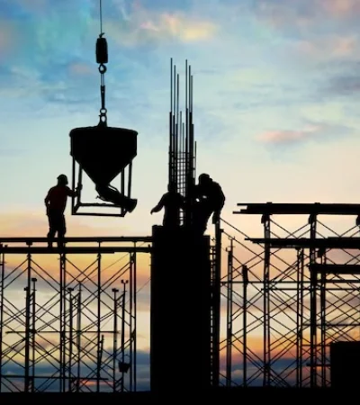 La construcción marcó una baja de 35,2% en junio, según el INDEC