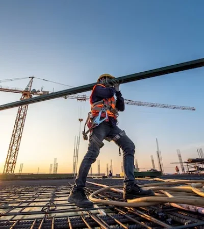 Caída del empleo en la construcción