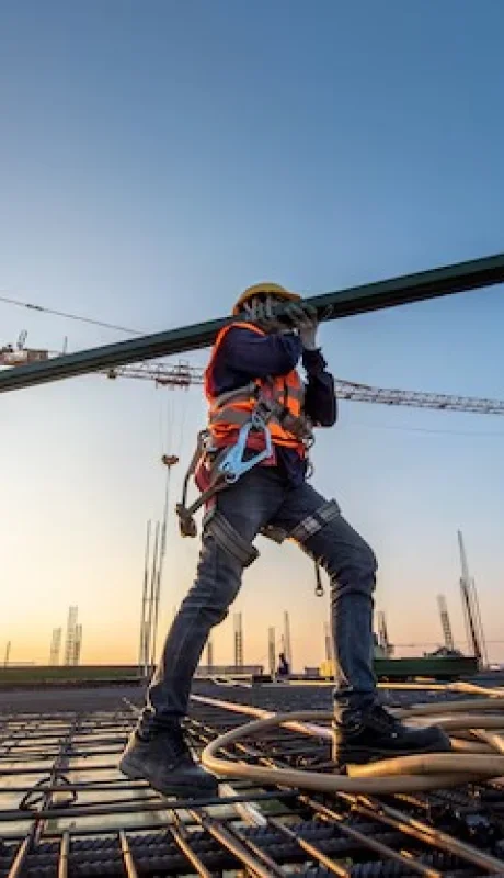 Caída del empleo en la construcción