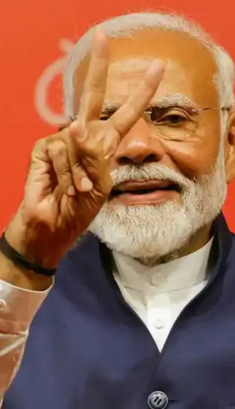 El primer ministro Narendra Modi busca su tercer mandato