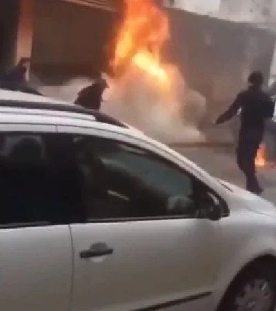 Hombre se inmola frente al Ministerio Público Fiscal
