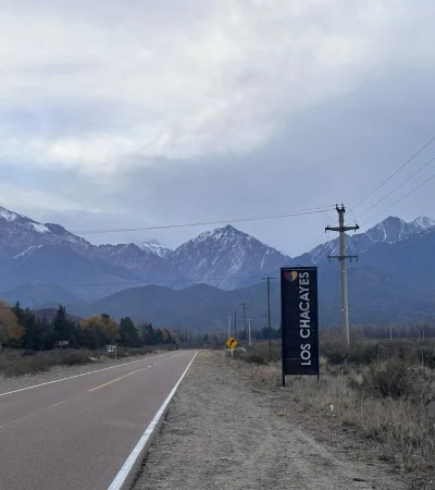 Camino a Los Chacayes