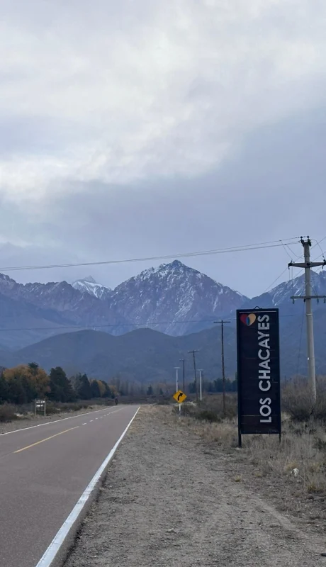 Camino a Los Chacayes