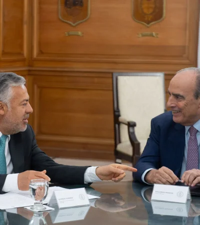 Alfredo Cornejo y Guillermo Francos.