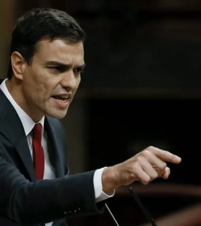Pedro Sánchez, jefe del Gobierno de España.