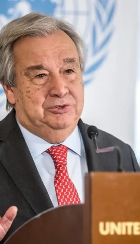 Secretario General de ONU António Guterres